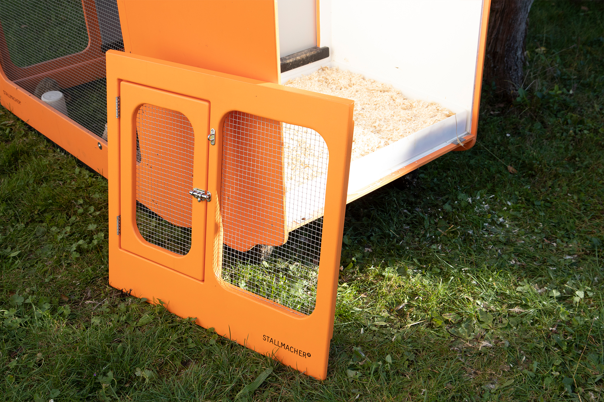Mobiler Hühnerstall Umbau für Wachtel oder Kaninchen